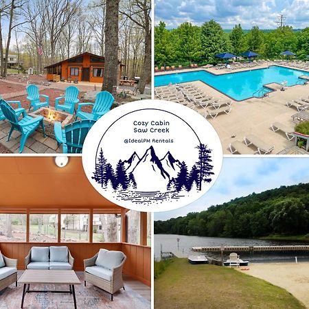 Premier Cozy Cabin - Free Amenities & Comm Indoor Pools Bushkill Exteriör bild